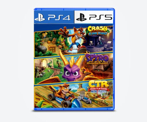 Crash + Spyro + CTR Triple Play Bundle PS4 I PS5