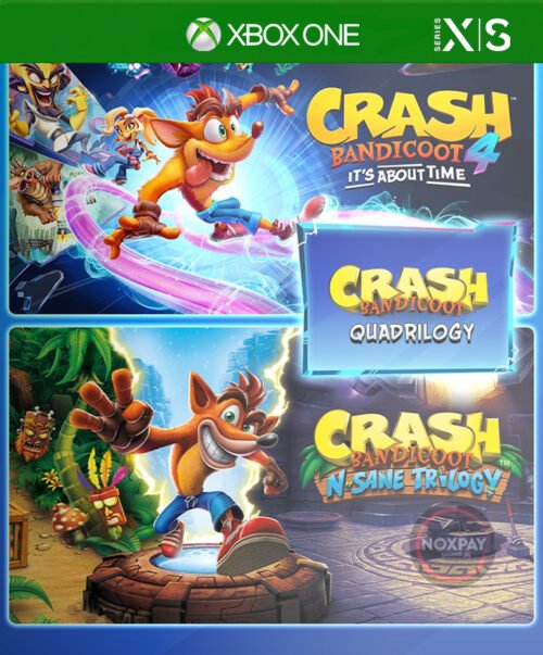CRASH-BANDICOOT-CUADROLOGY Crash Bandicoot - Quadrilogy Bundle