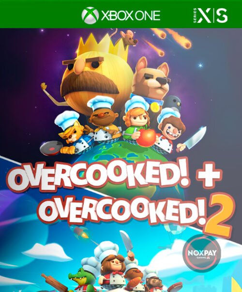 OVERCOOKED!-+-OVERCOOKED! OVERCOOKED! + OVERCOOKED! 2 - XBOX ONE / SERIES X|S