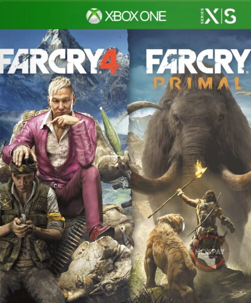 FAR CRY 4 + FAR CRY PRIMAL BUNDLE – XBOX ONE / SERIES X|S