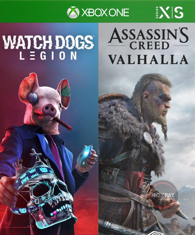 Assassin’s-Creed-Valhalla-+-Watch-Dogs ASSASSIN'S CREED VALHALLA + WATCH DOGS: LEGION BUNDLE – XBOX ONE / SERIES X|S